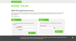 Desktop Screenshot of morethanlegaldocs.secureclient.co.uk