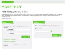 Tablet Screenshot of morethanlegaldocs.secureclient.co.uk